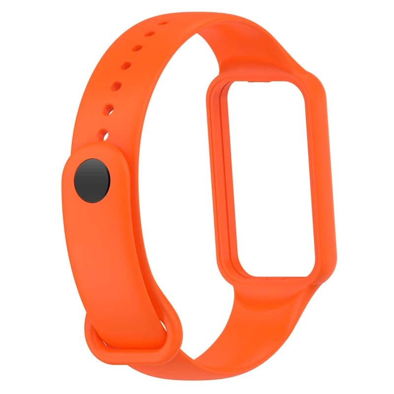 Correa de silicona naranja para Amazfit Band 7 - Ítem2