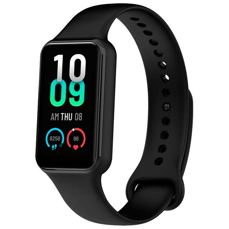 Bracelet en silicone noire pour Amazfit Band 7 - Ítem