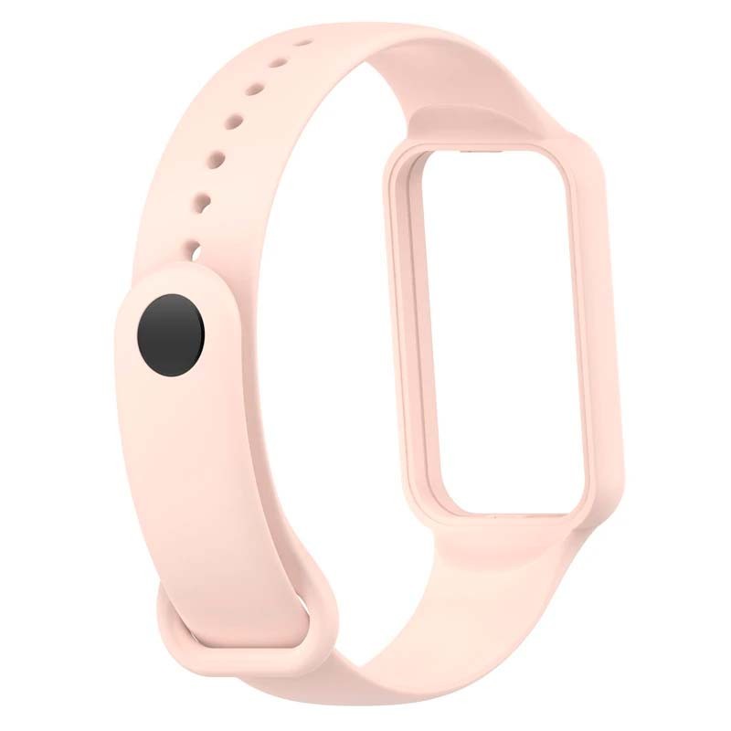 Correa de silicona rosa para Amazfit Band 7 - Ítem2