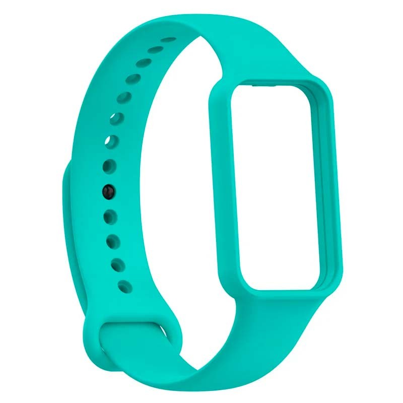 Correa de silicona turquesa para Amazfit Band 7 - Ítem1