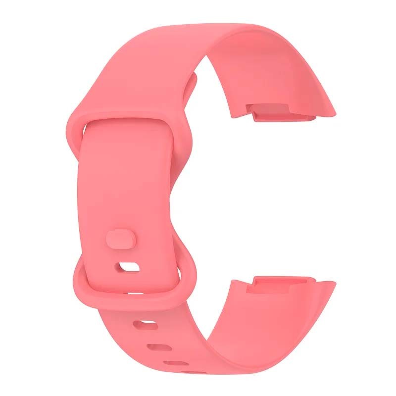 Correa de silicona coral para Fitbit Charge 6 - Ítem2