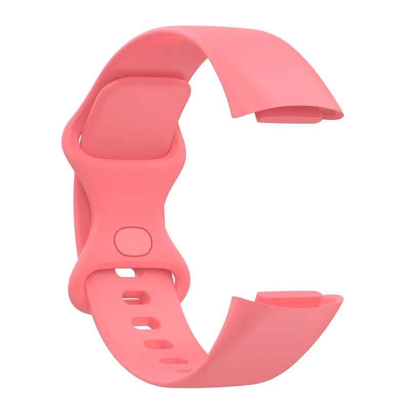 Correa de silicona coral para Fitbit Charge 6 - Ítem3