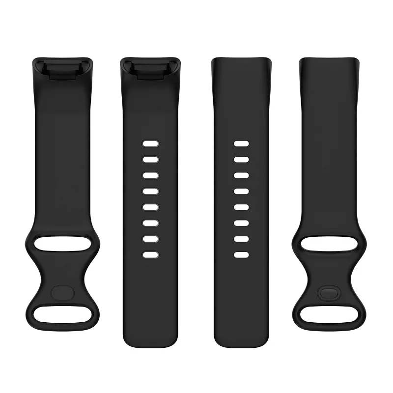 Correa de silicona negra para Fitbit Charge 6 - Ítem4