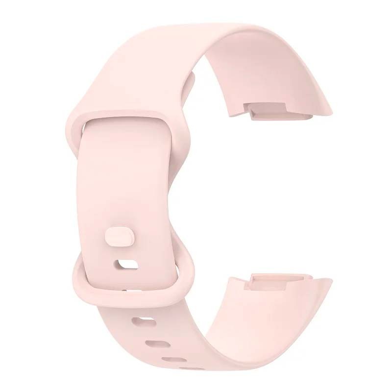 Bracelet en silicone rose pour Fitbit Charge 6 - Ítem2
