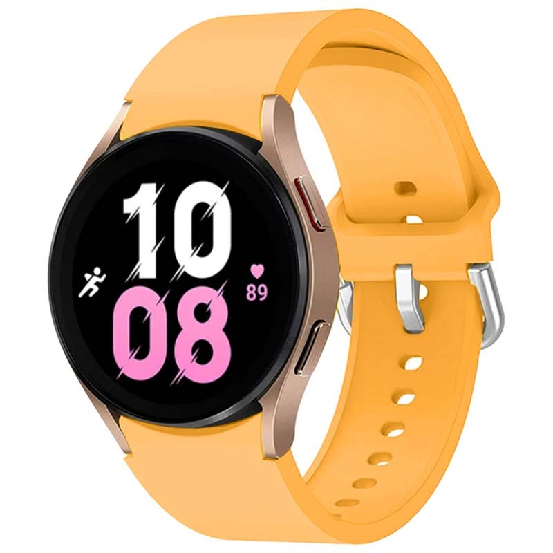 Pulseira de silicone amarela para Samsung Galaxy Watch - Item