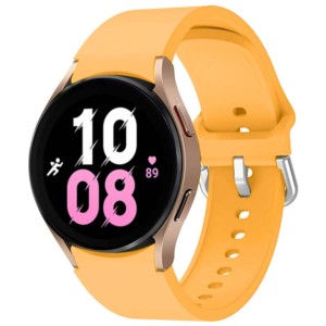 Bracelet en silicone jaune pour Samsung Galaxy Watch