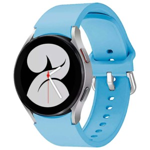 Correa de silicona azul claro para Samsung Galaxy Watch
