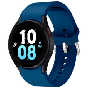 Pulseira de silicone azul escuro para Samsung Galaxy Watch
