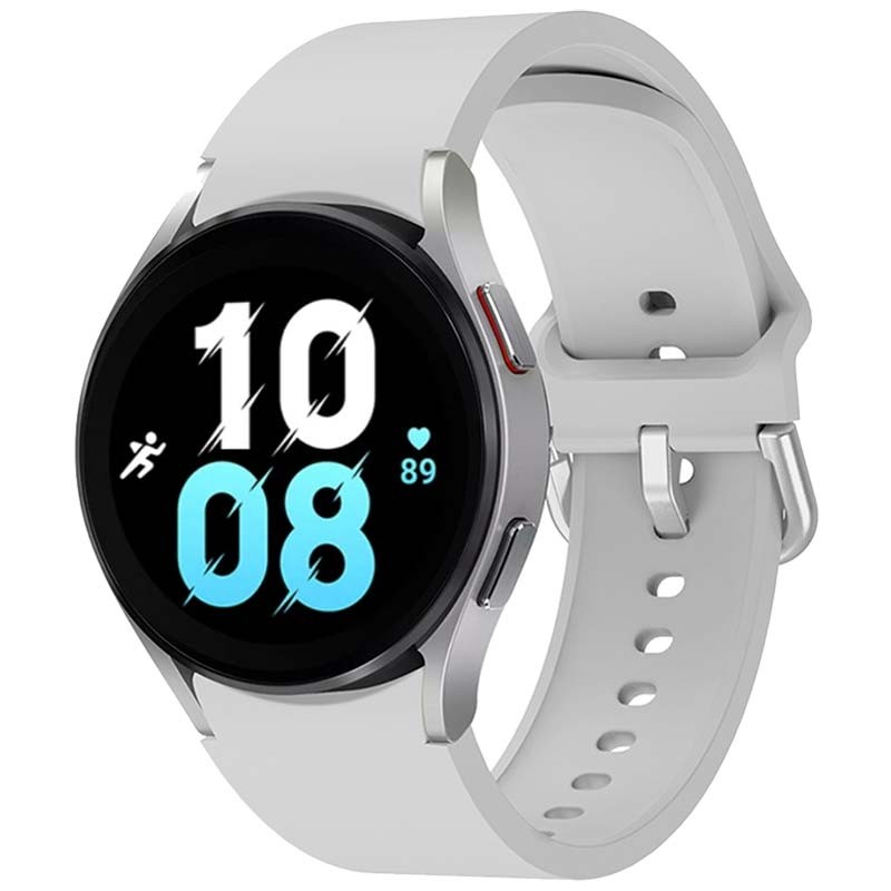 Pulseira de silicone cinzenta para Samsung Galaxy Watch - Item