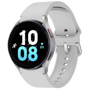 Pulseira de silicone cinzenta para Samsung Galaxy Watch