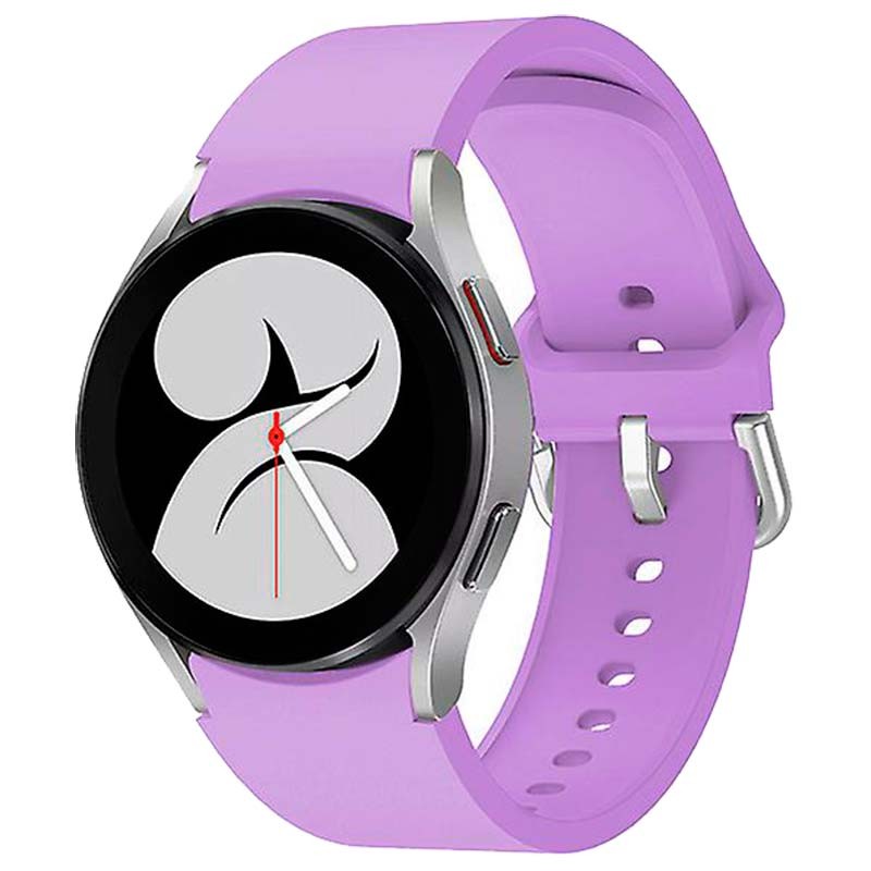 Pulseira de silicone roxa para Samsung Galaxy Watch - Item