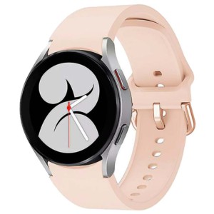 Pulseira de silicone rosa para Samsung Galaxy Watch