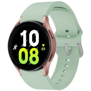 Pulseira de silicone verde claro para Samsung Galaxy Watch