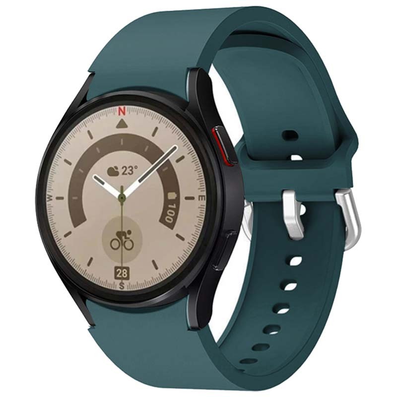 Correa de silicona verde oscuro para Samsung Galaxy Watch - Ítem