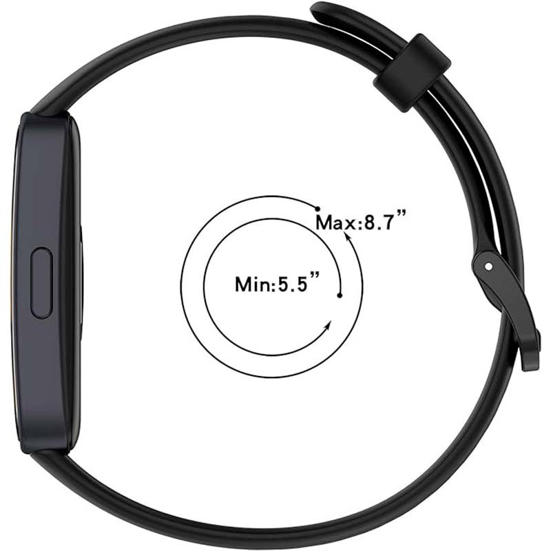 Correa de silicona compatible con Huawei Band 9 en color Turquesa - Ítem3