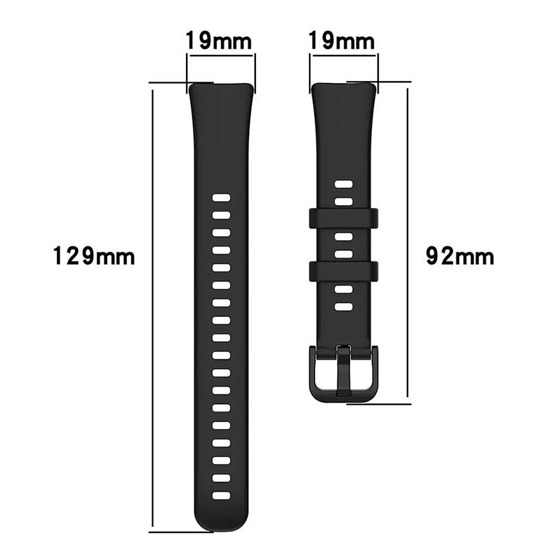Correa de silicona compatible con Huawei Band 9 en color Turquesa - Ítem4