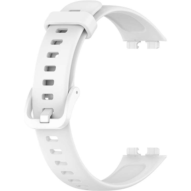 Correa de silicona compatible con Huawei Band 9 en color Blanco - Ítem2