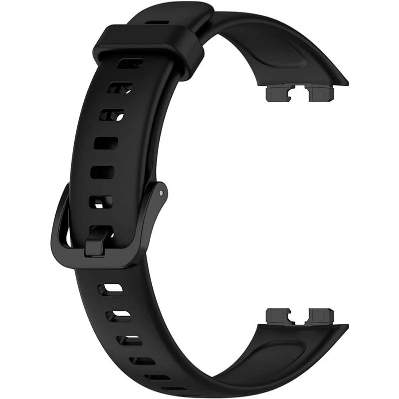 Pulseira de silicone compatível com Huawei Band 9 na cor Preto - Item2