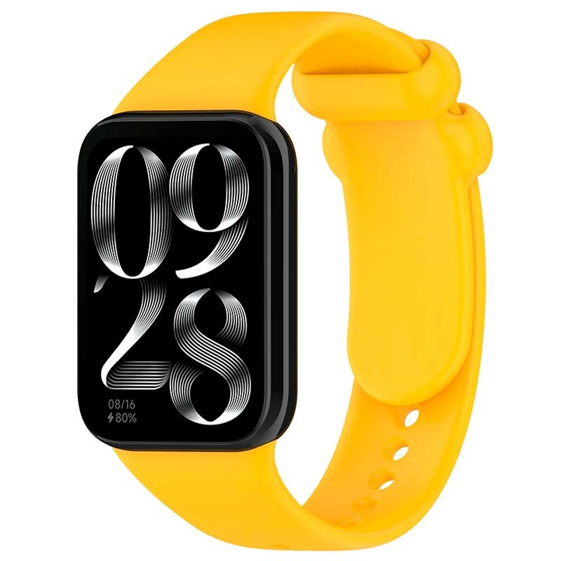 Correa Xiaomi Mi Smart Band 9 Pro / Band 8 Pro / Redmi Watch 4 / Redmi Watch 5 Silicona Amarillo - Ítem