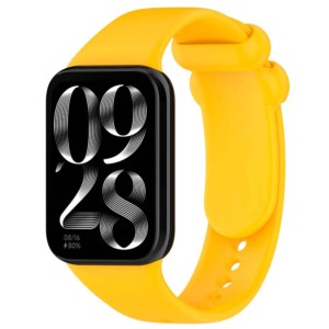 Correa de silicona compatible con Xiaomi Smart Band 8 Pro en color Amarillo