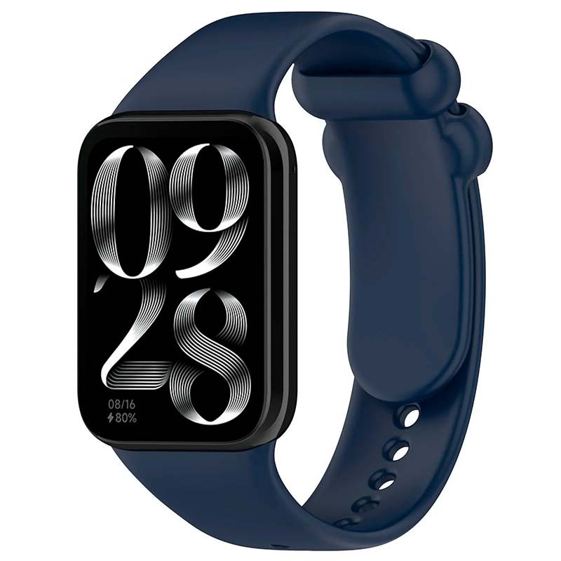 Pulseira Xiaomi Mi Smart Band 9 Pro / Band 8 Pro / Redmi Watch 4 / Redmi Watch 5 Silicone Azul Marinho - Item