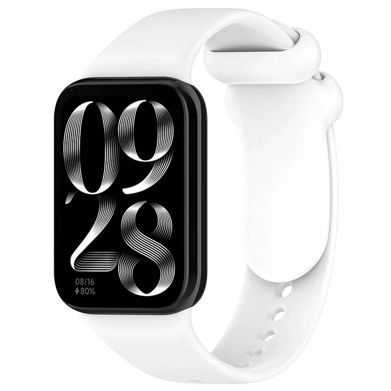 Correa Xiaomi Mi Smart Band 9 Pro / Band 8 Pro / Redmi Watch 4 / Redmi Watch 5 Silicona Blanco - Ítem