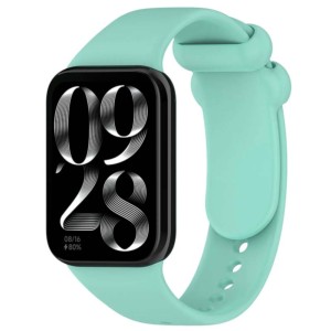 Correa de silicona compatible con Xiaomi Smart Band 8 Pro en color Turquesa