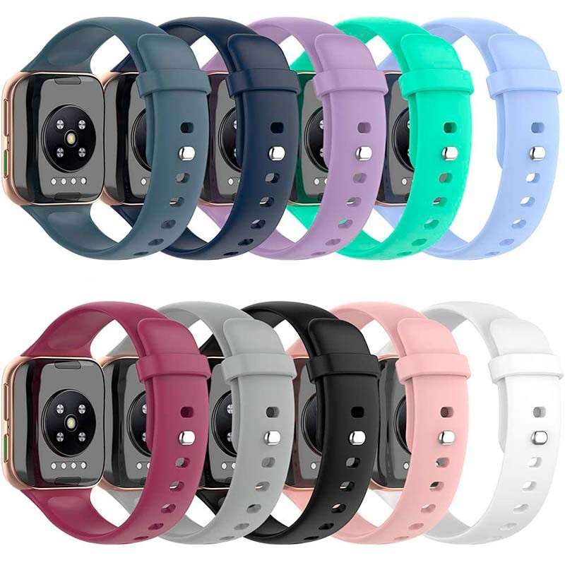 Bracelet en silicone pour Oppo Watch 46mm - Ítem14
