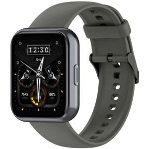 Pulseira de silicone cinzenta para Realme Watch 3