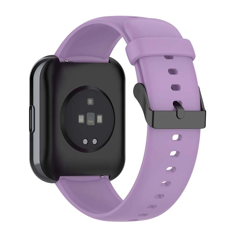 Pulseira de silicone roxa para Realme Watch 3 - Item1
