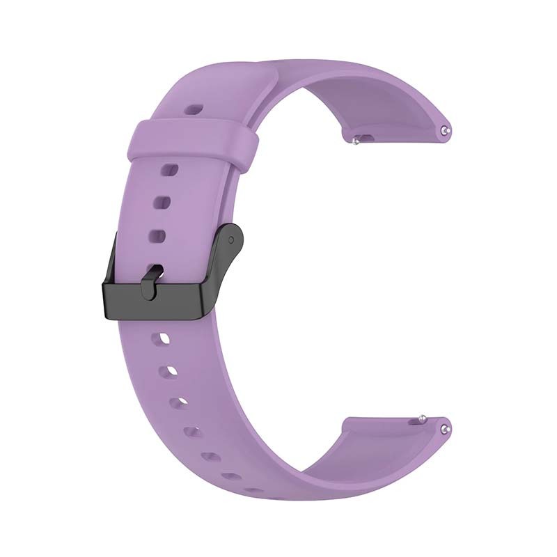 Pulseira de silicone roxa para Realme Watch 3 - Item2