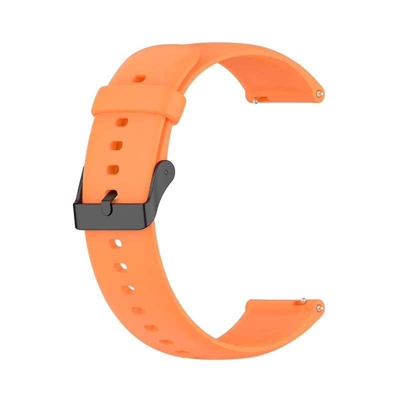 Pulseira de silicone laranja para Realme Watch 3 - Item2
