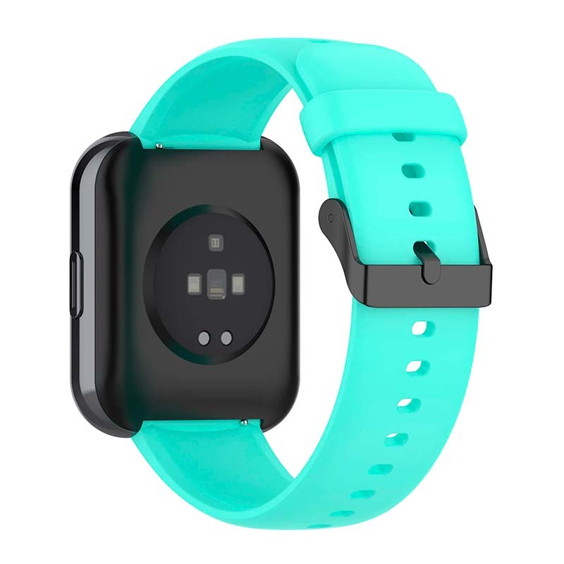 Pulseira de silicone turquesa para Realme Watch 3 - Item1