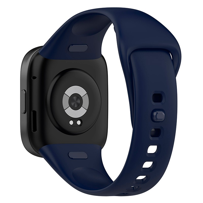 Pulseira de silicone azul escuro para Xiaomi Redmi Watch 3 - Item1