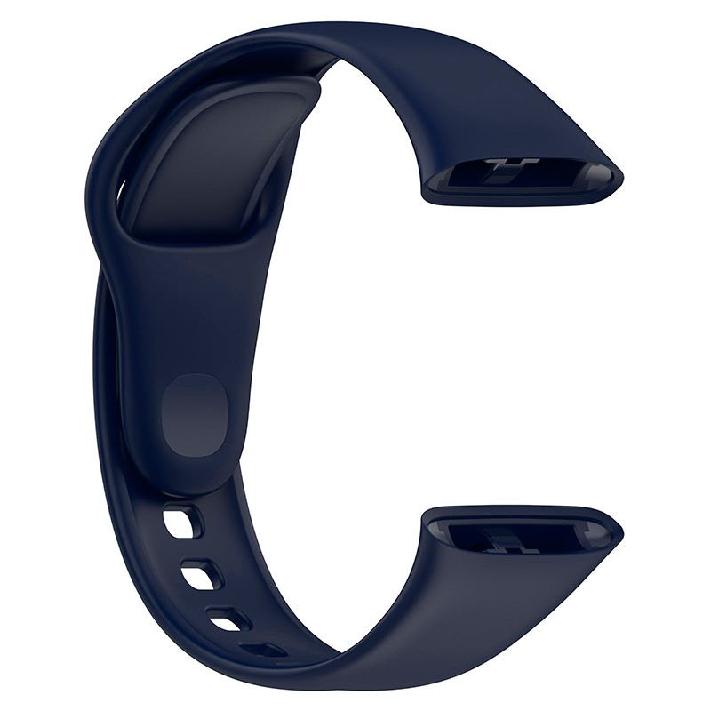 Bracelet en silicone bleu foncé pour Xiaomi Redmi Watch 3 - Ítem2
