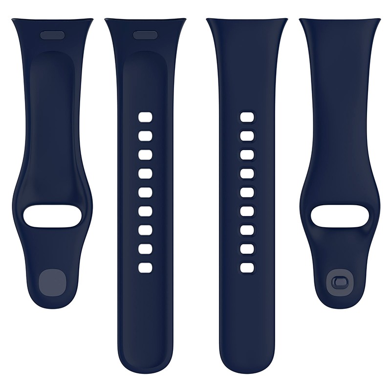 Pulseira de silicone azul escuro para Xiaomi Redmi Watch 3 - Item3