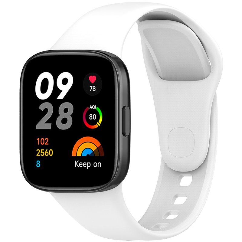 Pulseira de silicone branca para Xiaomi Redmi Watch 3 - Item