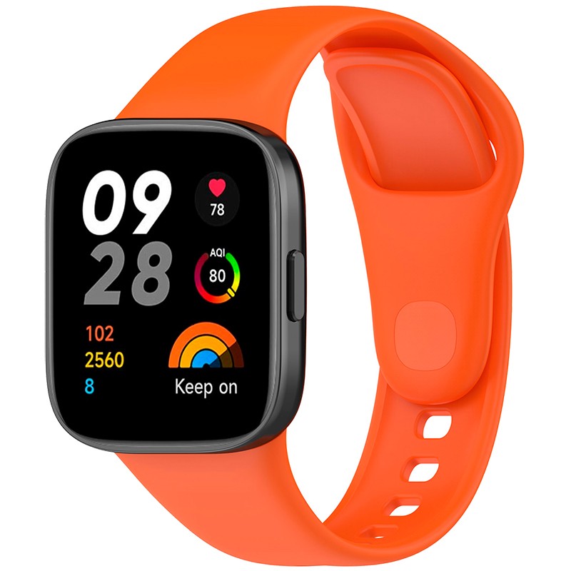 Correa para Xiaomi Redmi Watch 3 Active - Material TPU - Naranja