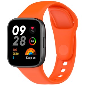 Correa de silicona naranja para Xiaomi Redmi Watch 3