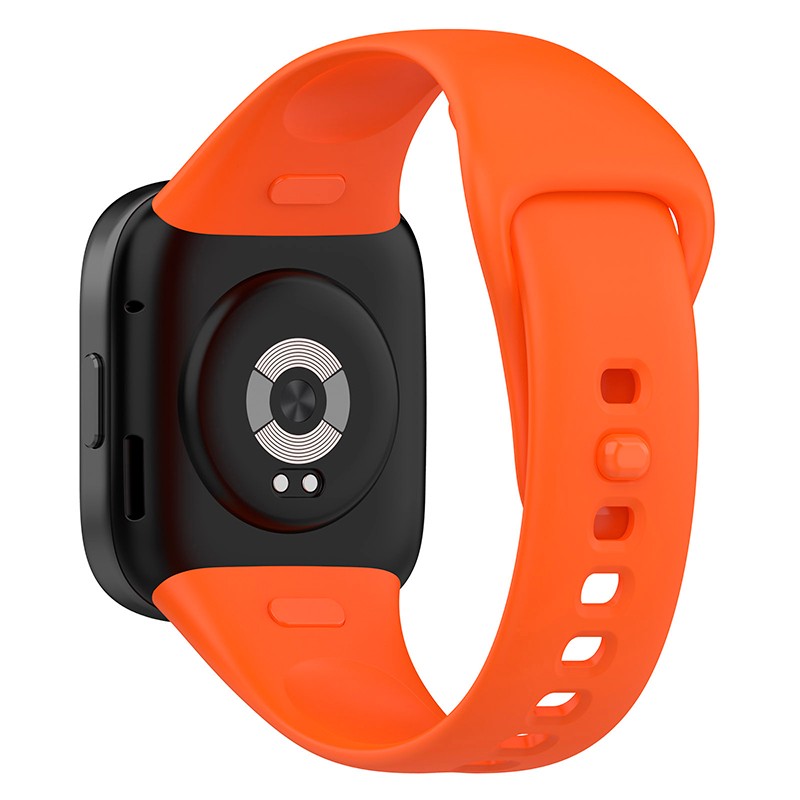 Pulseira de silicone laranja para Xiaomi Redmi Watch 3 - Item1