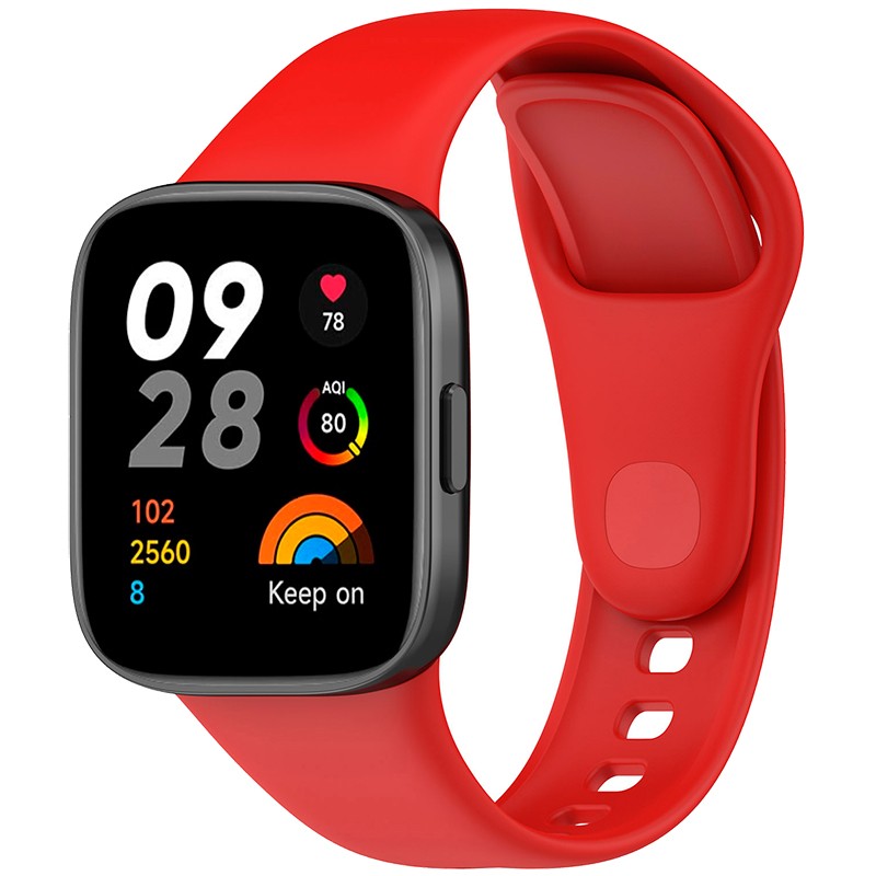 Correa para Xiaomi Redmi Watch 3 - Material TPU - Rojo