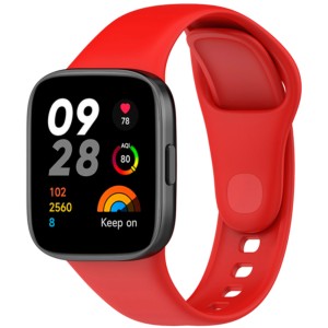 Correa de silicona roja para Xiaomi Redmi Watch 3
