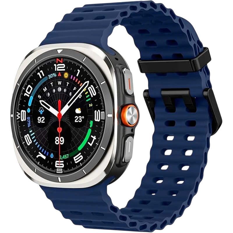 Pulseira de silicone Samsung Galaxy Watch Ultra Azul Escuro - Item