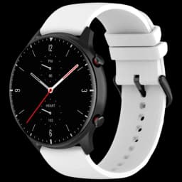 Bracelet en silicone blanc universel de 22 mm pour smartwatch