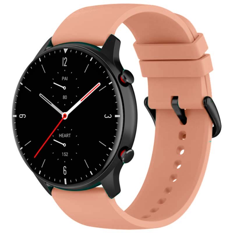 Correa de silicona caqui universal de 22mm para smartwatch - Ítem