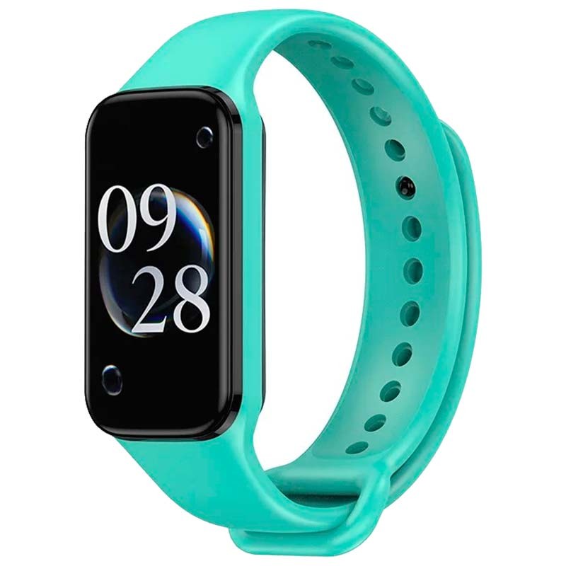 Correa de silicona compatible con Xiaomi Smart Band 8 Active en color Turquesa - Ítem