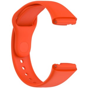 Pulseira de silicone laranja para Xiaomi Redmi Watch 3 Active