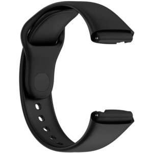 Pulseira de silicone preta para Xiaomi Redmi Watch 3 Active