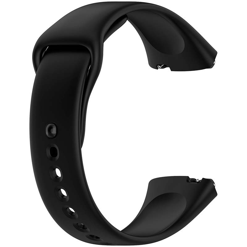 Pulseira de silicone preta para Xiaomi Redmi Watch 3 Active - Item1