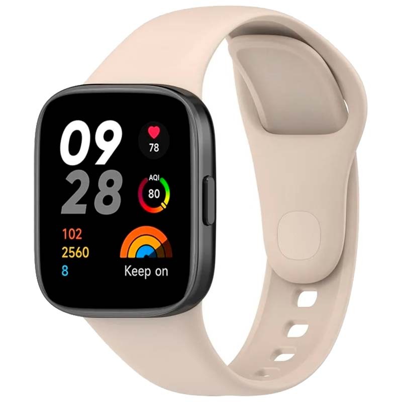 Correa de silicona marfil para Xiaomi Redmi Watch 3 - Ítem